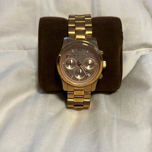 Michael Kors Runway RoseGold Watch